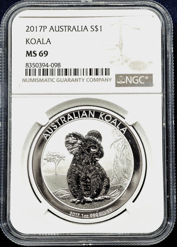 2017 Aussie Silver Koala