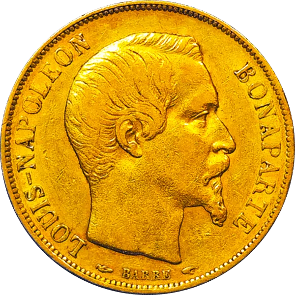1852 French Gold Coin