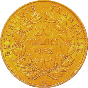 1852 French Gold Coin