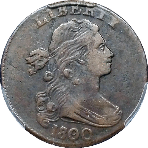 Draped Bust Large Cent Overdate 1800/79