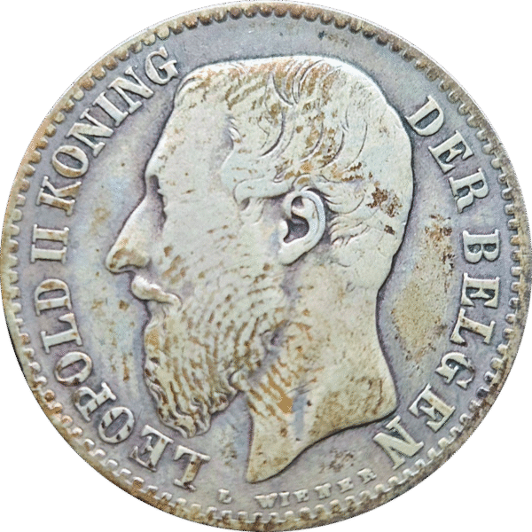 1887 Belgium 1 franc