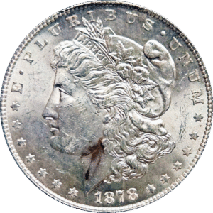 1878 S Morgan Dollar PCGS MS62