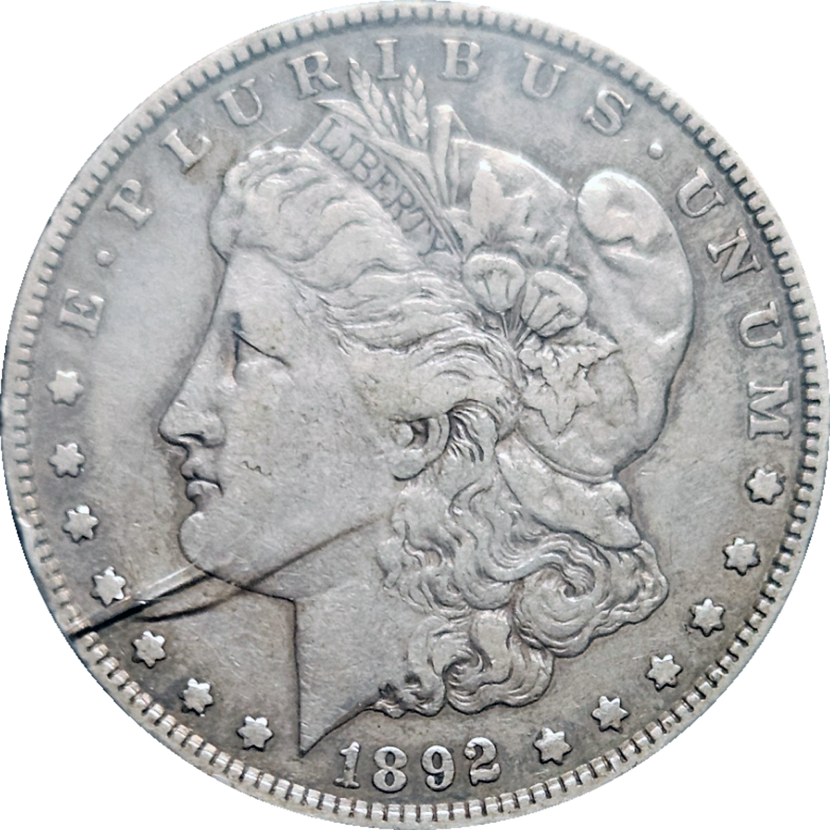 1892 S Morgan Dollar PCGS VF30