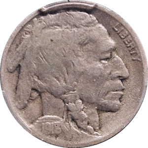 1918/7 Buffalo Nickel PCGS F12