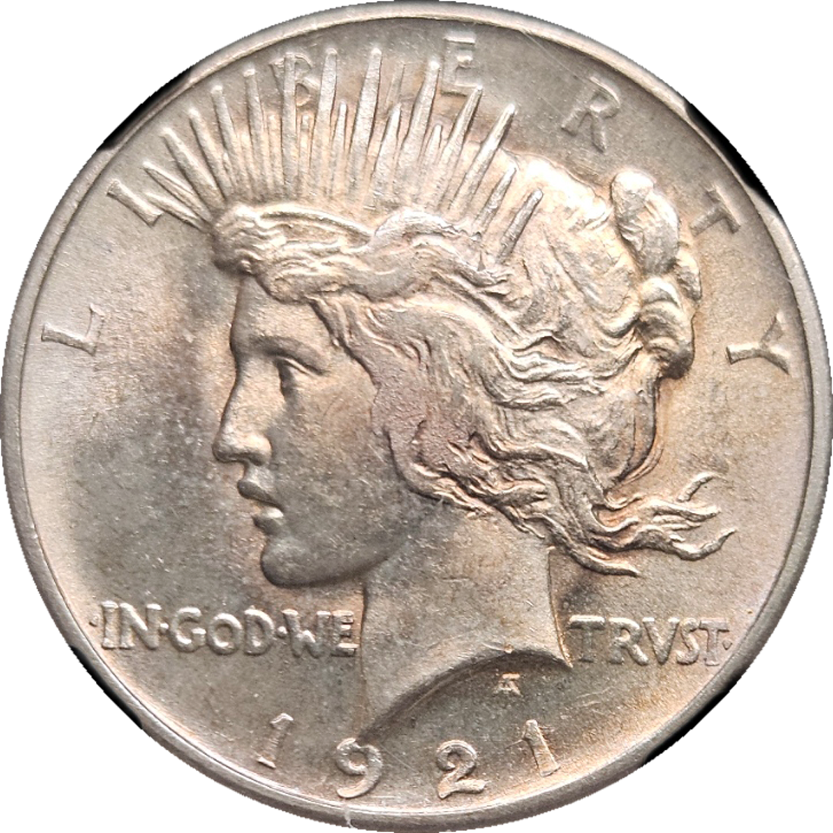 1921 Peace Dollar High Relief NGC MS65