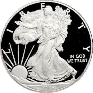 2008 W American Silver Eagle NGC PF69UC