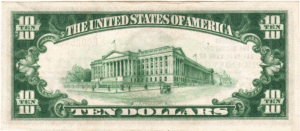 Phoenixville PA national currency $10