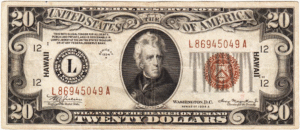 1934A Hawaii WWII Emergency Currency