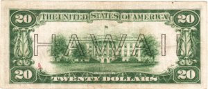1934A Hawaii WWII Emergency Currency