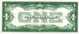 Series of 1928 B Funny Back Silver Certificate