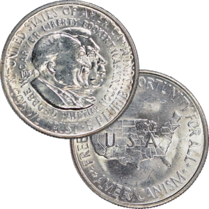 1954 S Washington Carver Half Dollar