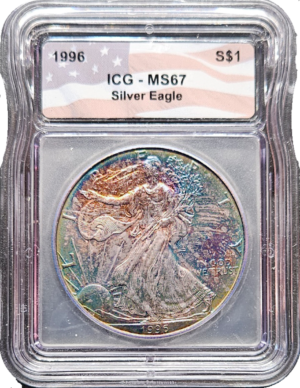 1996 Silver Eagle Toner