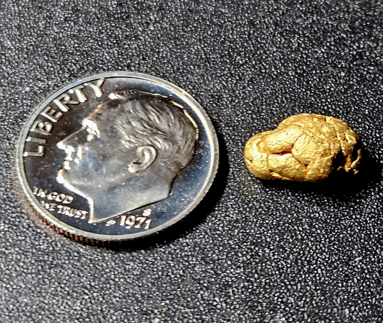 Sonora Mexico 2.45 gram gold nugget