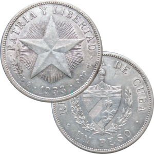 Cuba Un Peso 1933